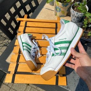 Vintage Green Adidas Sneakers Size Womens 8.5